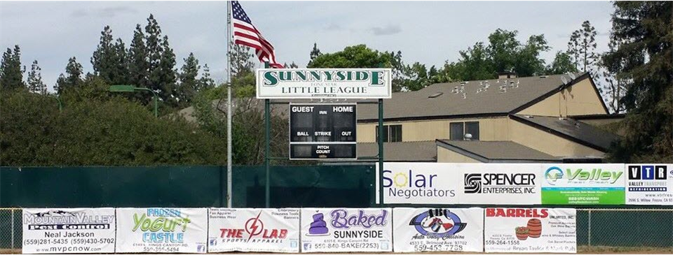 Welcome to Sunnyside Youth Baseball & Softball